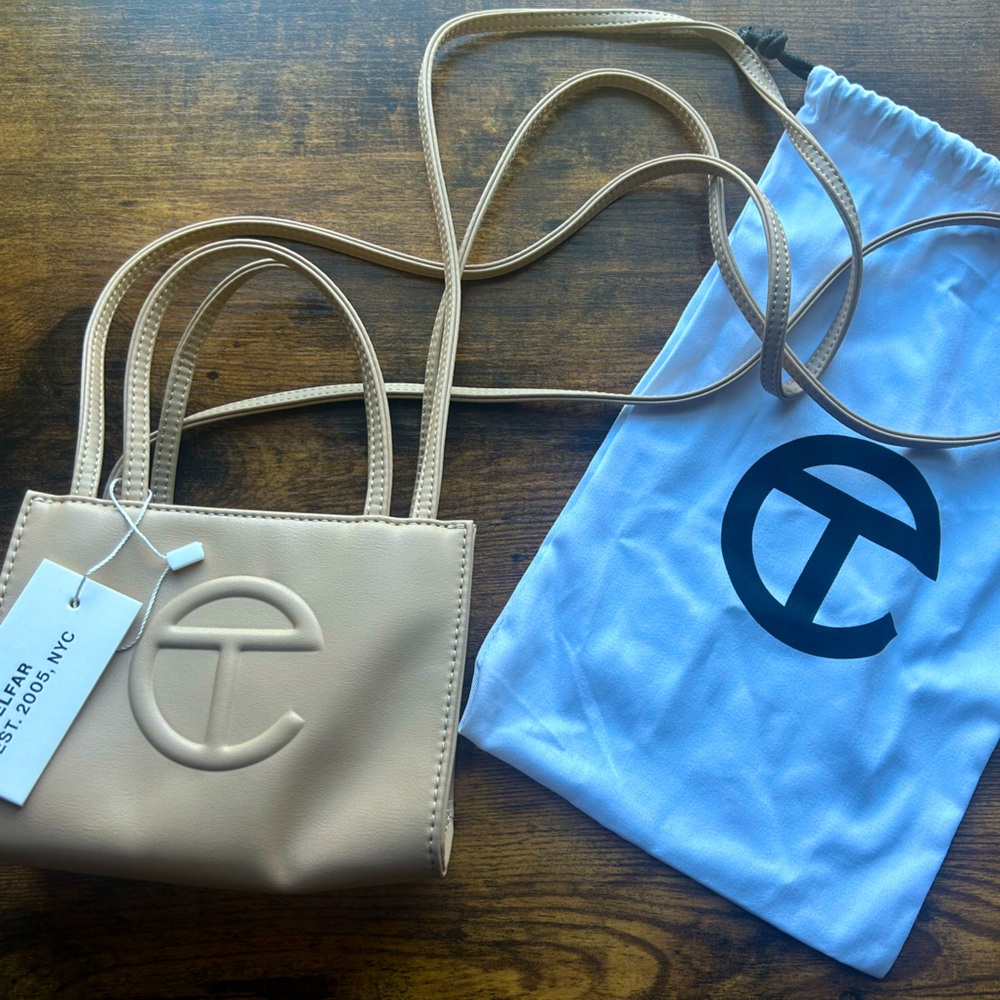 Small Tan Telfar Bag